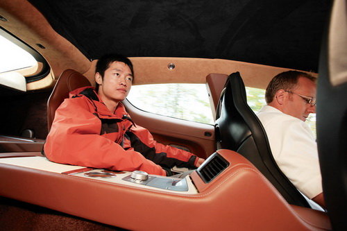 Aston Martin Rapide ride feeling