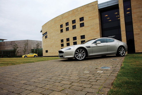 Aston Martin Rapide ride feeling