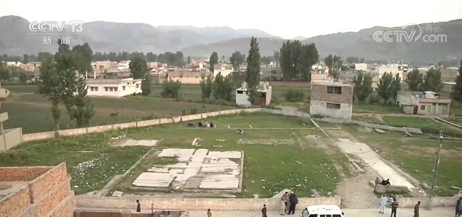 The building where bin Laden was killed has been razed to the ground.